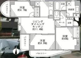 エメラルドマンションⅡ　202号室　≪火災保険料弊社負担＆御引越などで使用頂ける現金10万円≫