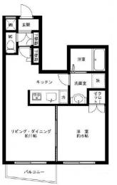 パレホームズ阿佐ヶ谷　105号室　《火災保険料弊社負担＆御引越などで使用頂ける現金10万円》
