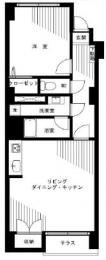 自由が丘フラワーマンション408号室　《火災保険料弊社負担＆御引越などで使用頂ける現金10万円》