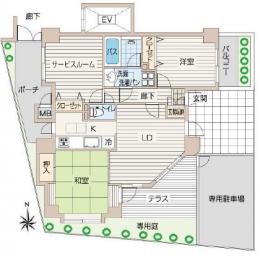 グランエスト南大泉　101号室　《火災保険料弊社負担＆御引越などで使用頂ける現金15万円》