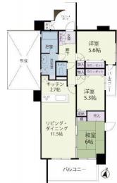 ランジュ2000 ohjima　７階　《火災保険料弊社負担＆御引越などで使用頂ける現金20万円》