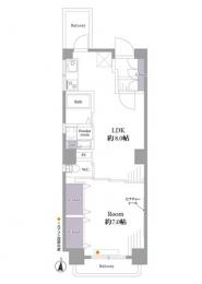 コーポ押上Ⅱ　501号室　《火災保険料弊社負担＆御引越などで使用頂ける現金10万円》