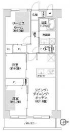 三生エンゼルハイム中葛西　6階　《火災保険料弊社負担＆御引越などで使用頂ける現金15万円》