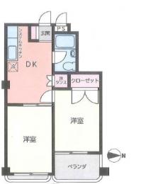 ワコー第9梅田マンション　203号室　《火災保険料弊社負担＆御引越などで使用頂ける現金3万円》