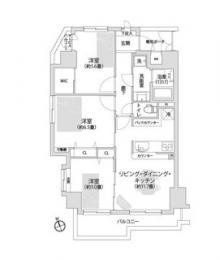 モリス東陽町　1201号室　≪火災保険料弊社負担＆御引越などで使用頂ける現金20万円≫