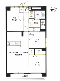 市川藤マンションNO.5　806号室　《火災保険料弊社負担＆御引越などで使用頂ける現金3万円》