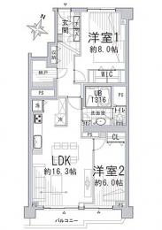 馬事公苑前ハイム南棟　603号室　《火災保険料弊社負担＆御引越などで使用頂ける現金20万円》