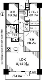 ライオンズマンション仙台堀川公園　2階《火災保険料弊社負担＆御引越などで使用頂ける現金15万円》