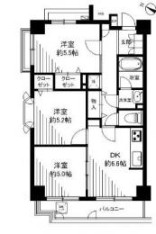 ローテローゼ登戸　304号室　《火災保険料弊社負担＆御引越などで使用頂ける現金3万円》