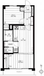 サニーハイム中山　406号室　《火災保険料弊社負担＆御引越などで使用頂ける現金3万円》