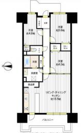 ラミアール西船橋　402号室　《火災保険料弊社負担＆御引越などで使用頂ける現金10万円》