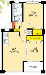 東砂５丁目ハイツ４号棟　504号室　《火災保険料弊社負担＆御引越などで使用頂ける現金3万円》