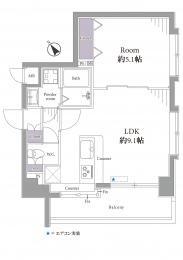 グランイーグル門前仲町　901号室　《火災保険料弊社負担＆御引越などで使用頂ける現金10万円》