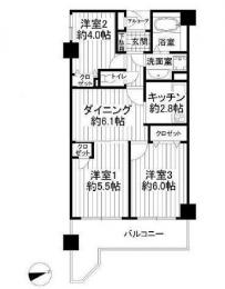 コスモ金町ガーデンコート　103号室　《火災保険料弊社負担＆御引越などで使用頂ける現金3万円》