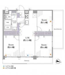 グリーンパーク水元　407号室　《火災保険料弊社負担＆御引越などで使用頂ける現金3万円》