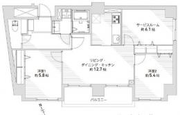 グリーンパーク北千住3　2番館　501号室《火災保険料弊社負担＆御引越などで使用頂ける現金15万円》