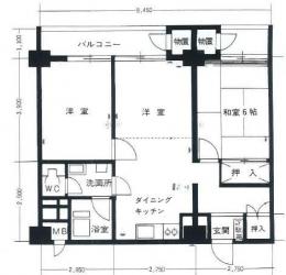 メゾン新浜　610号室　《火災保険料弊社負担＆御引越などで使用頂ける現金3万円》
