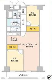 曳舟東ビューハイツ　904号室　《火災保険料弊社負担＆御引越などで使用頂ける現金15万円》