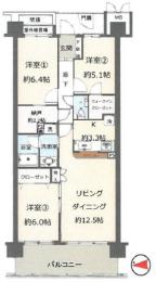 アルファスシティ大島　6階　《火災保険料弊社負担＆御引越などで使用頂ける現金15万円》