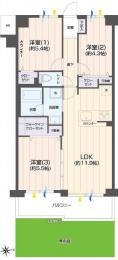 ルマージュ綾瀬　111号室　《火災保険料弊社負担＆御引越などで使用頂ける現金10万円》
