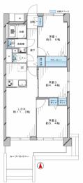 グリーンコーポ京成小岩　205号室　《火災保険料弊社負担＆御引越などで使用頂ける現金10万円》