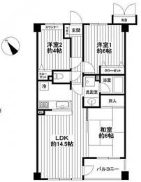 ダイアパレス本八幡　305号室　《火災保険料弊社負担＆御引越などで使用頂ける現金10万円》