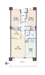 親水公園ダイヤモンドマンション　306号室《火災保険料弊社負担＆御引越などで使用頂ける現金10万円》