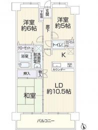 ダイアパレス篠崎ブリリアントコート 303《火災保険料弊社負担＆御引越などで使用頂ける現金10万円》