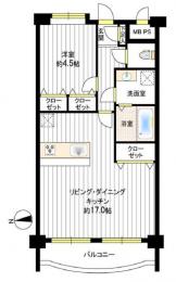 向島ダイヤモンドマンション　702号室　《火災保険料弊社負担＆御引越などで使用頂ける現金10万円》