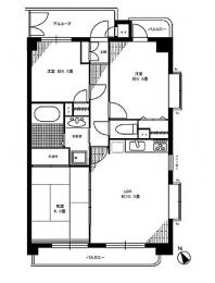 ライオンズマンション東四つ木　405号室　《火災保険料弊社負担＆御引越などで使用頂ける現金10万円》