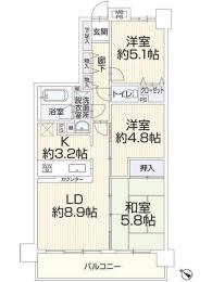 レクセルマンション瑞江第2　302号室　《火災保険料弊社負担＆御引越などで使用頂ける現金10万円》