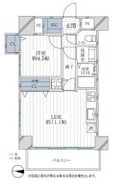 ニックハイム南砂　203号室　《火災保険料弊社負担＆御引越などで使用頂ける現金10万円》