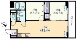 稲毛ロイヤルハイツ　310号室　《火災保険料弊社負担＆御引越などで使用頂ける現金3万円》