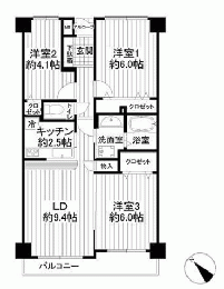 ダイアパレス船橋習志野台　604号室　《火災保険料弊社負担＆御引越などで使用頂ける現金3万円》