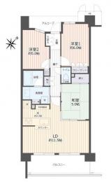 ヒルズステージ船橋夏見　205号室　《火災保険料弊社負担＆御引越などで使用頂ける現金10万円》