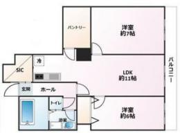 西戸山タワーホウムズセントラルタワー　２階　《火災保険料＆御引越などで使用頂ける現金25万円》