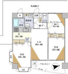 ドミール浦安弐番館　２０５号室　《火災保険料弊社負担＆御引越などで使用頂ける現金10万円》　