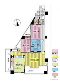 レクセルマンションお花茶屋　３０７号室　《火災保険料弊社負担＆御引越などで使用頂ける現金15万円》