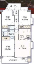 コスモ町屋　603号室　《火災保険料弊社負担＆御引越などで使用頂ける現金10万円》